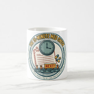 Mug La Vérification Médicale de 15 Minutes – Pilule d'