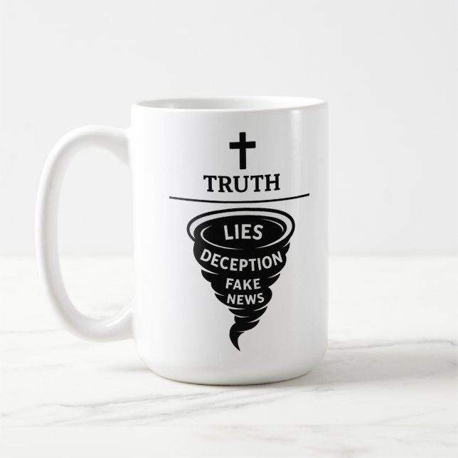 Mug La vérité sur les mensonges (Gauche)