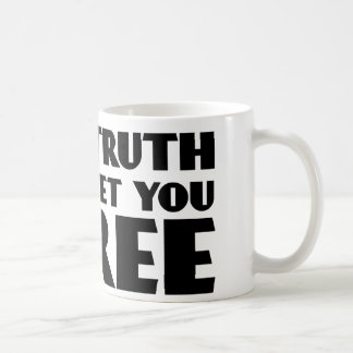 Mug La vérité vous placera libres