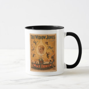 Mug "La veuve Jones" attirant des hommes comme des mou