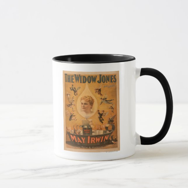 Mug "La veuve Jones" attirant des hommes comme des mou (Droite)