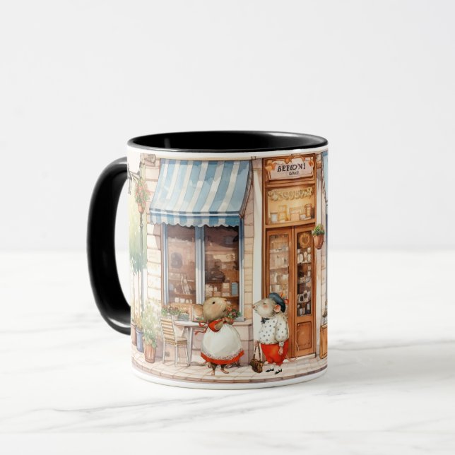 Mug La vie à Mice Town - La vie comme d'habitude (Devant gauche)