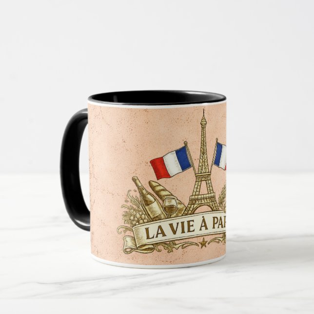 Mug La vie à Paris (Devant gauche)