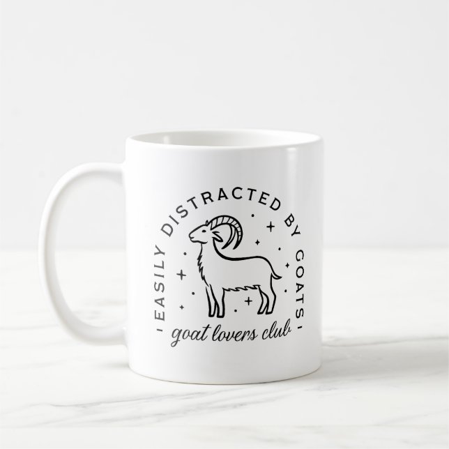 Mug La vie agricole des amoureux de chèvre cite esthét (Gauche)