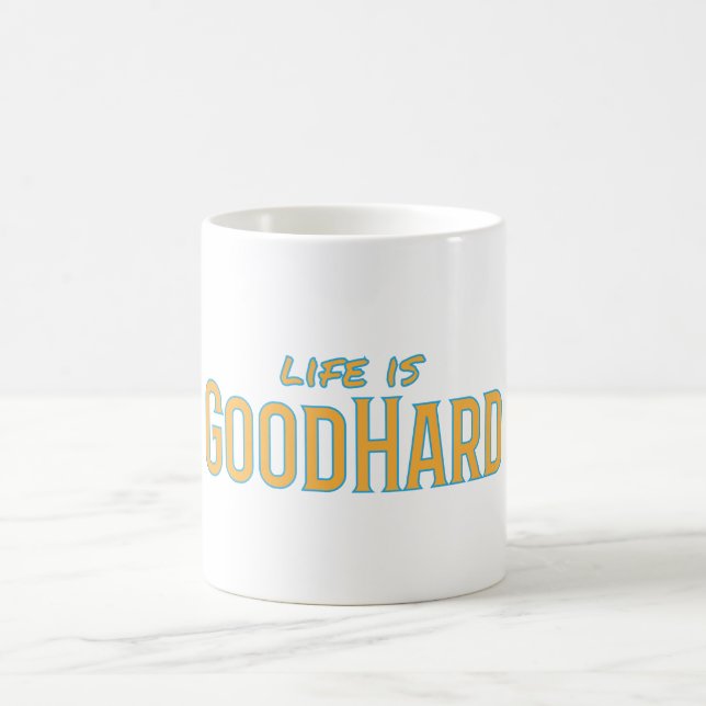 Mug La vie, c'est de la pâte à café dure (Centre)