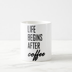 Mug La vie commence après café
