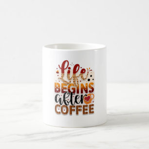Mug La vie commence après le café