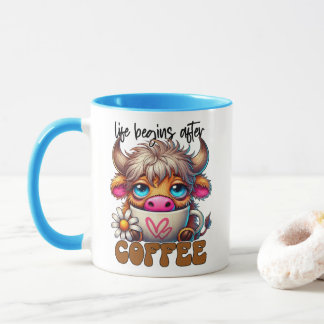 Mug La vie commence après le café
