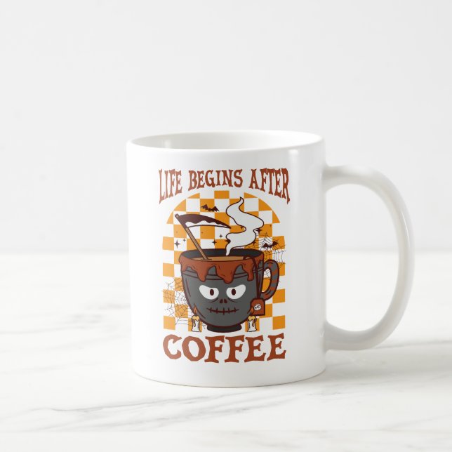 Mug La vie commence après le café (Droite)