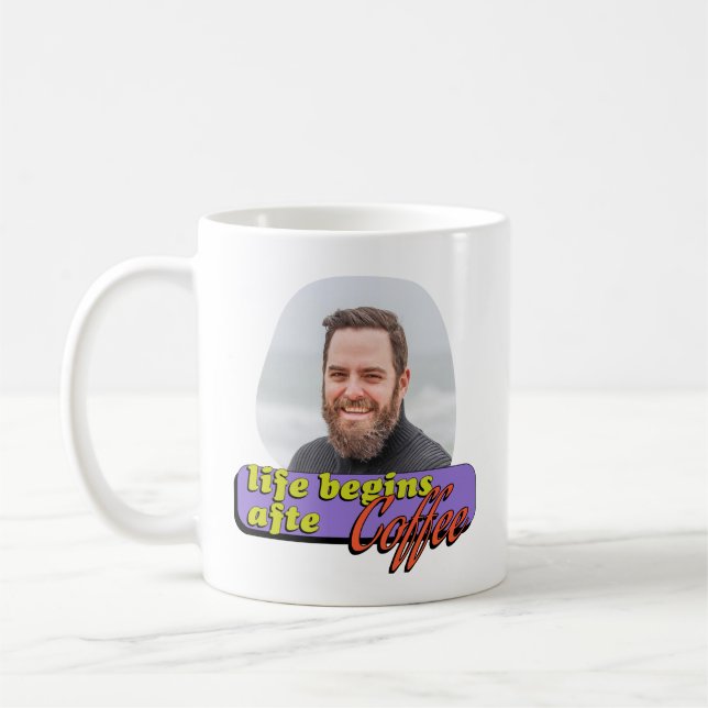 Mug la vie commence après le café (Gauche)