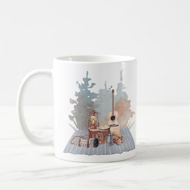 Mug La vie de camping en plein air (Gauche)