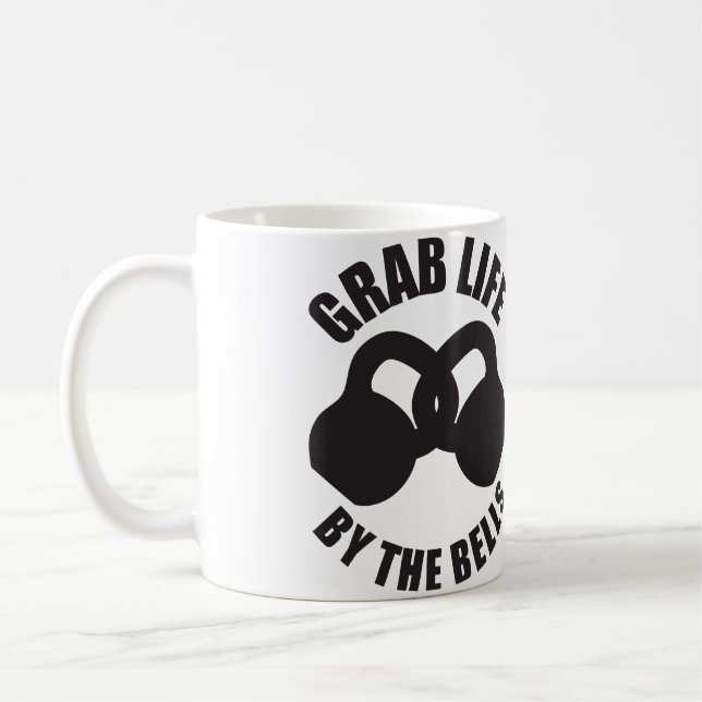 Mug La vie de grippage par Bells - Kettlebell (Gauche)