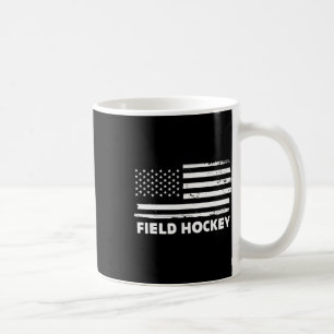 Mug La vie de hockey sur gazon Drapeau américain Desig