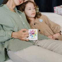 La vie de maman personnalisée avec le coeur