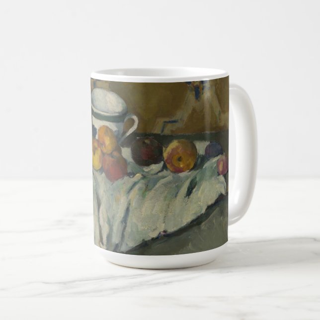Mug La vie de Paul Cezanne | toujours avec le pot, la (Devant droit)