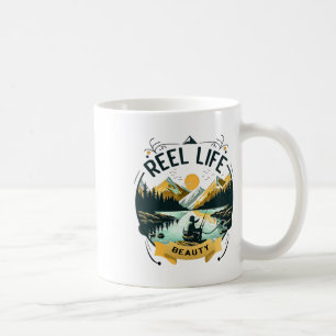 Mug La vie de pêcheur drôle de pêcheur à la ligne beau