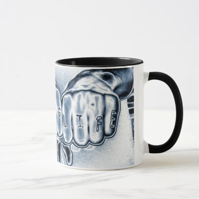 MUG LA VIE DE VOYOU DE METTALIC (Droite)