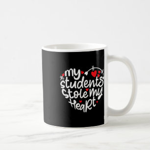 Mug La vie d'enseignant Saint-Valentin 2024 Mes élèves
