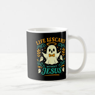 Mug La vie d'Halloween effrayante sans déguisement chr