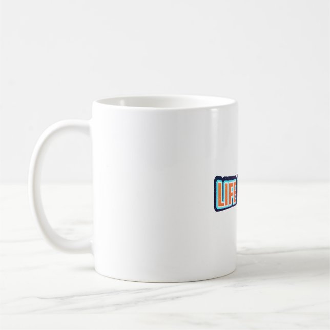Mug La vie du logo est bonne (Gauche)