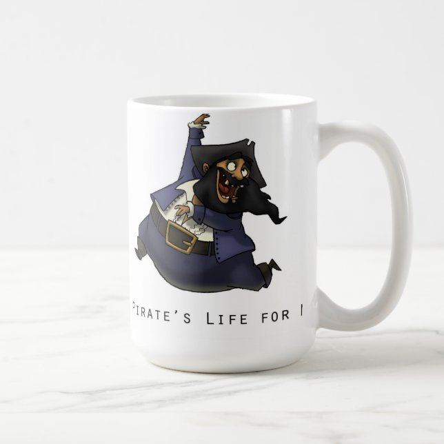 Mug La vie d'un pirate pour moi (Droite)