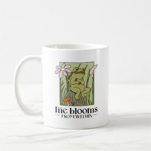 Mug La vie éclot de l'intérieur