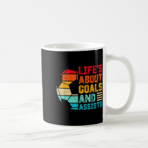 Mug La vie est à propos d'objectifs et c'est drôle gar