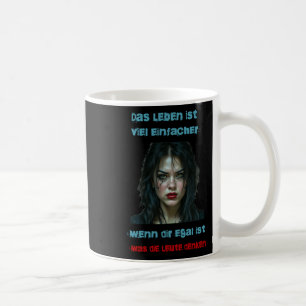 Mug La vie est beaucoup plus facile quand vous ne vous