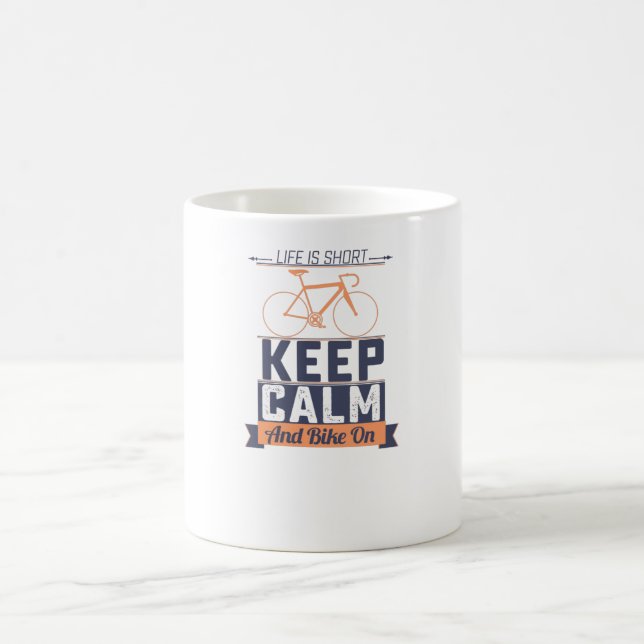 Mug La vie est courte (Centre)