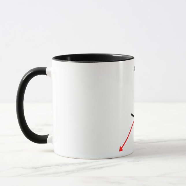 Mug la vie est courte, alors vivez-la (Gauche)