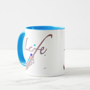 Mug La vie est des montagnes russes