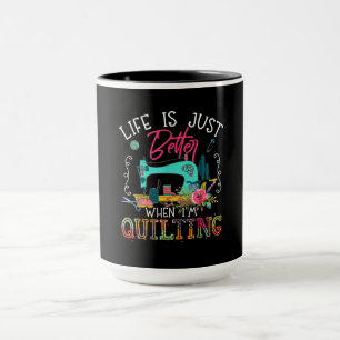 Mug La Vie Est Juste Meilleure Quand Je Quitte