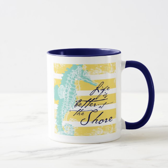 Mug La vie est meilleure au rivage (Droite)