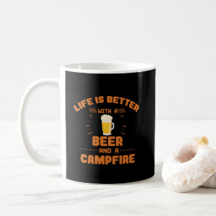 Mug La vie est meilleure avec de la bière et une