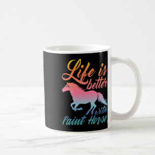 Mug La Vie Est Meilleure Avec Les Équestres De Cheval