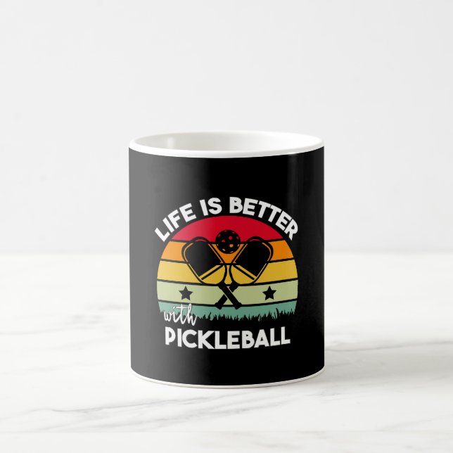 Mug La vie est meilleure avec Pickleball (Centre)