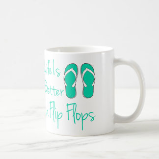Mug La vie est meilleure dans des bascules