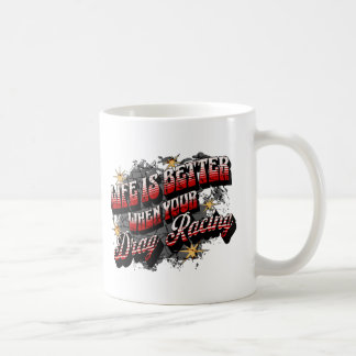 Mug La vie est meilleure quand vous faites du dirt tra
