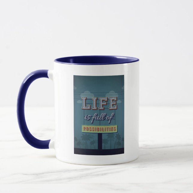 Mug La vie est pleine des possibilités (Gauche)