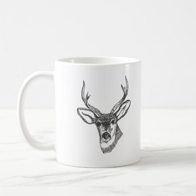 Mug La vie est simple mangent, dorment, chassent ! (Gauche)