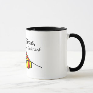 Mug La vie est un cirque