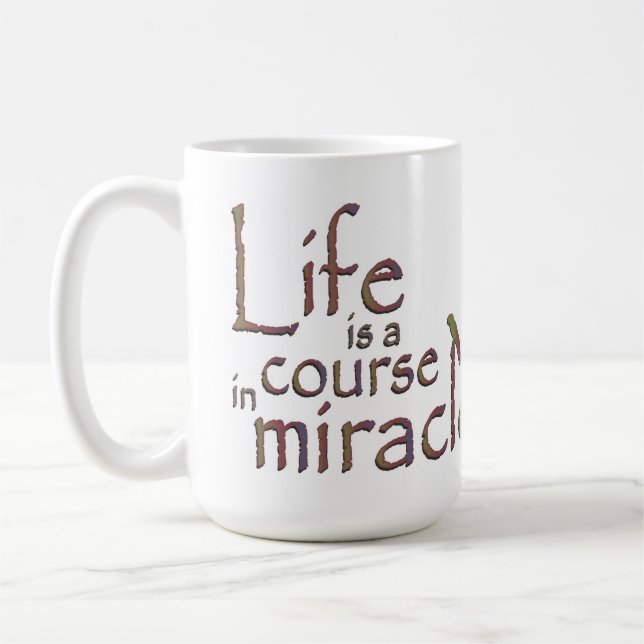 Mug La vie est un cours des miracles (Gauche)