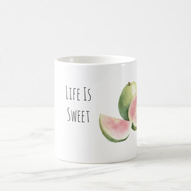 Mug La vie est un fruit de goyave sucré (Centre)