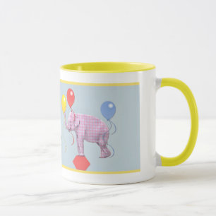 Mug La vie est un imaginaire d'éléphant de cirque