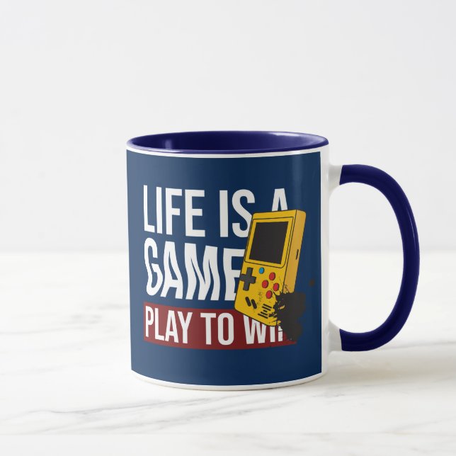 MUG LA VIE EST UN JEU À GAGNER (Droite)