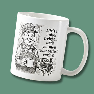Mug La vie est un transport lent - La sagesse du condu