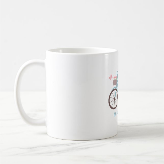 Mug La vie est une belle balade à vélo (Gauche)