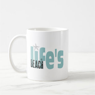 Mug La vie est une citation de plage