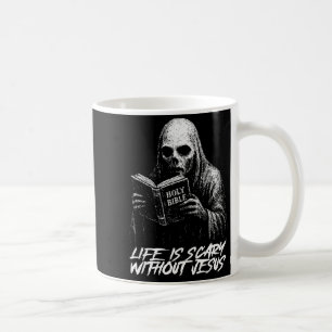 Mug La vie est Y sans Jésus Christian Hall approprié