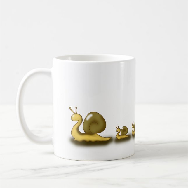 Mug La vie lente d'escargot (Gauche)